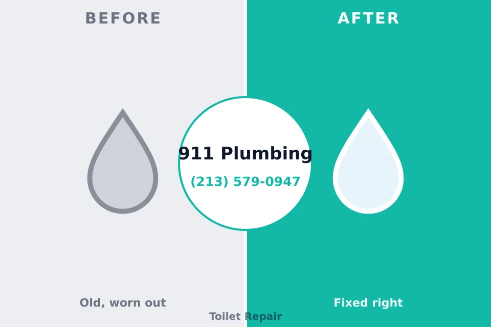 Before and after: plumbing company Weyauwega, WI